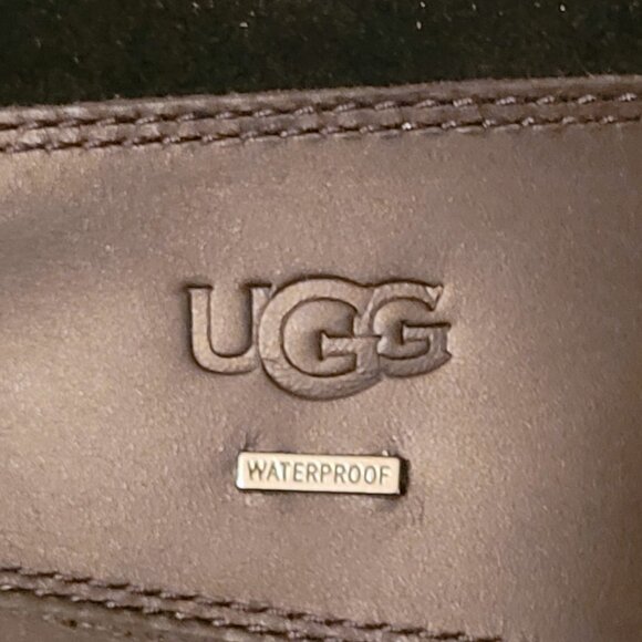 NIB UGG Men's Butte Black Boots, sz 8 - Picture 10 of 16